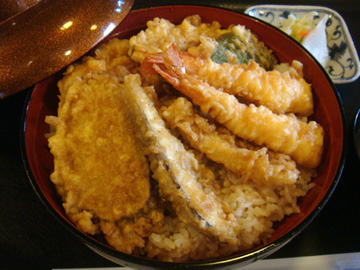 宝来町 天ぷら てんや 上天丼