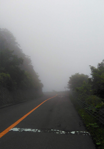 函館山　道路