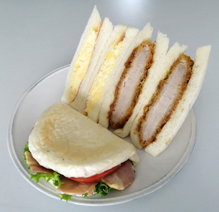 魔法のパン　函館　鍛冶　サンドイッチ