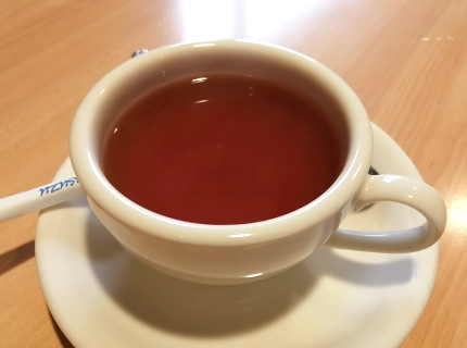 赤い風車　函館　洋食　喫茶　100円ドリンク　アールグレイ