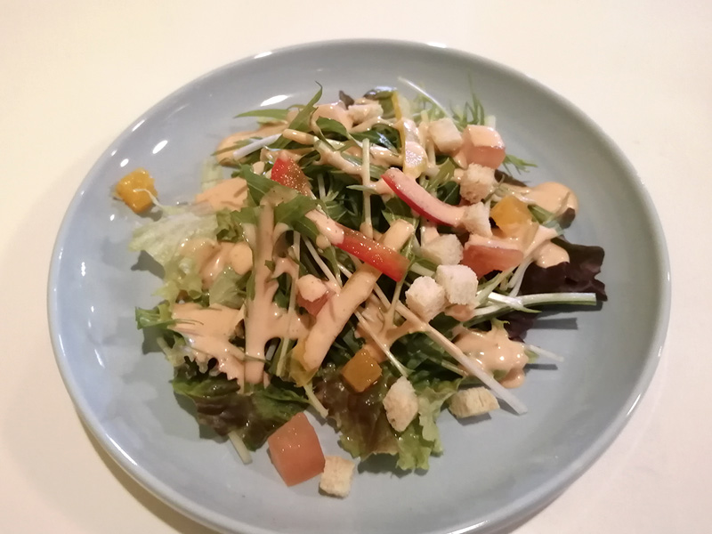 ロマロマ ロマンティコロマンティカ ランチ サラダ