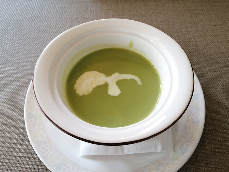 小川亭　ランチ　スープ