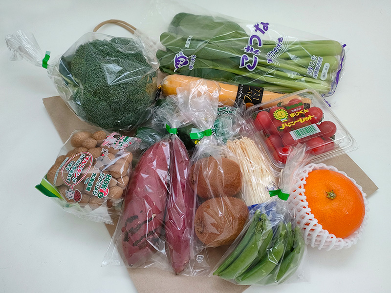 野菜の福袋　2023　ベジ旨マルシェkawasaki　シエスタハコダテ