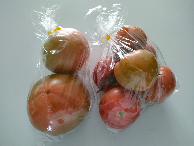しんわのトマト　しんわの湯　北斗市